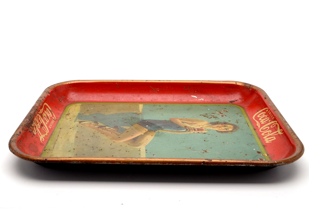 1933 Coca-Cola Frances Dee Tray