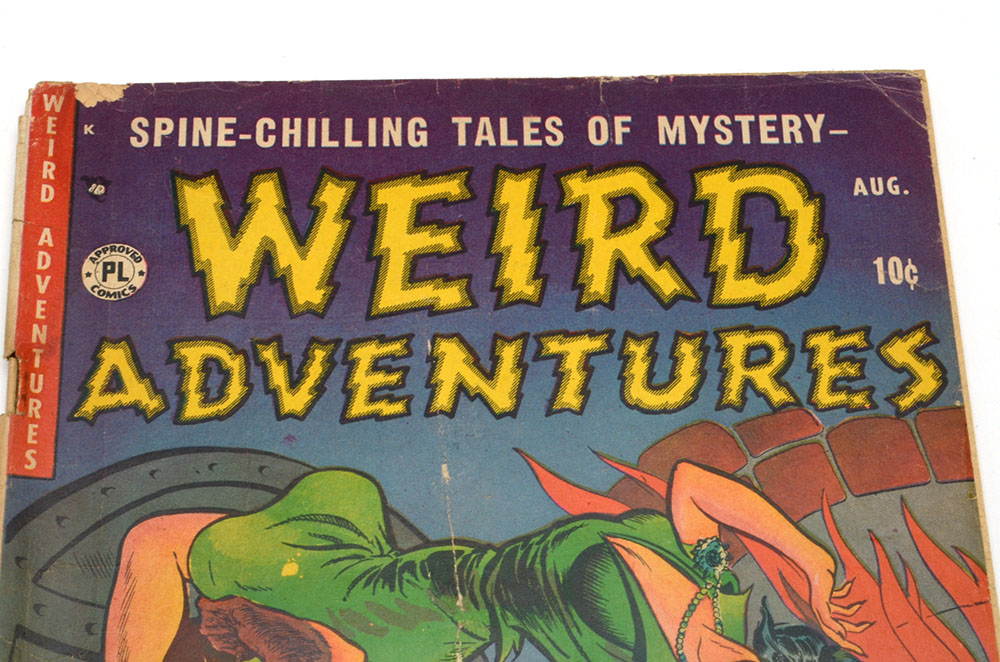 Golden Age "Weird Adventures" Issue #2 Pre-Code Horror Comic Book
