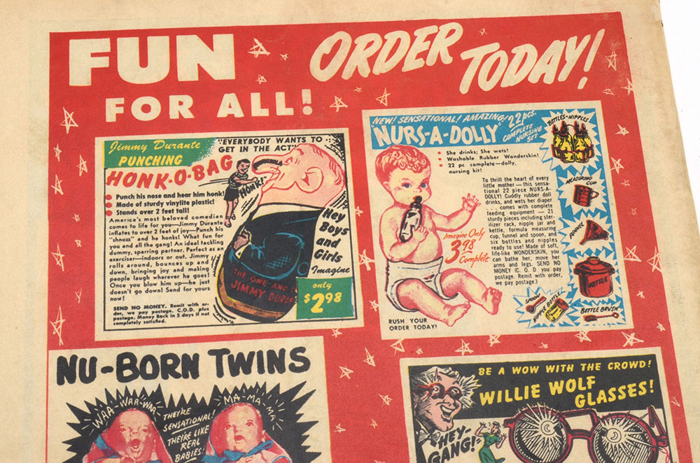 1951 "Adventures into the Unknown" #17 Issue Horror Comic Book