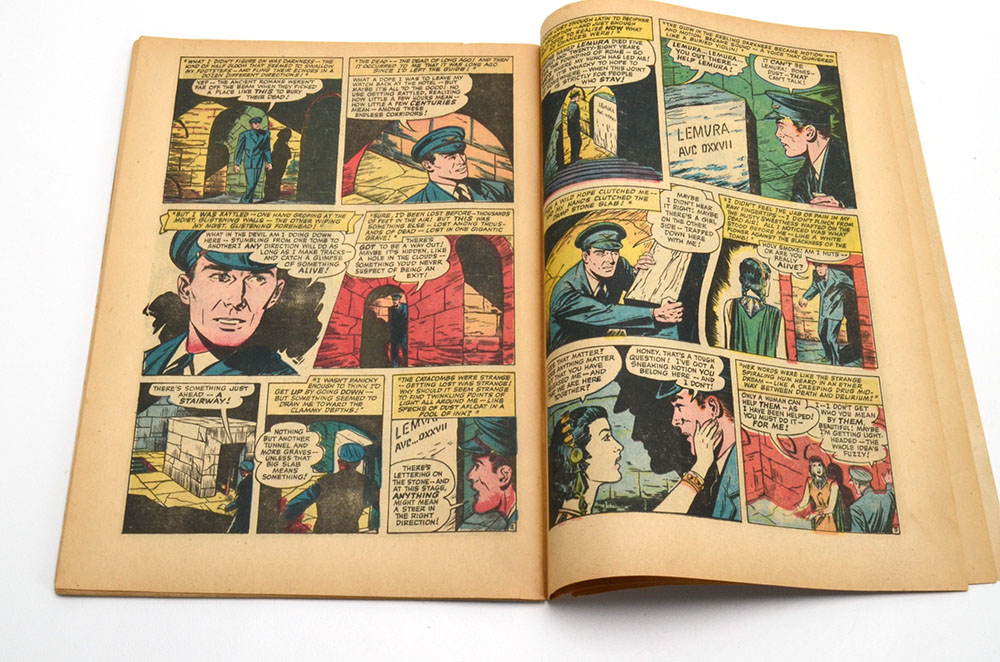 1951 "Adventures into the Unknown" #17 Issue Horror Comic Book