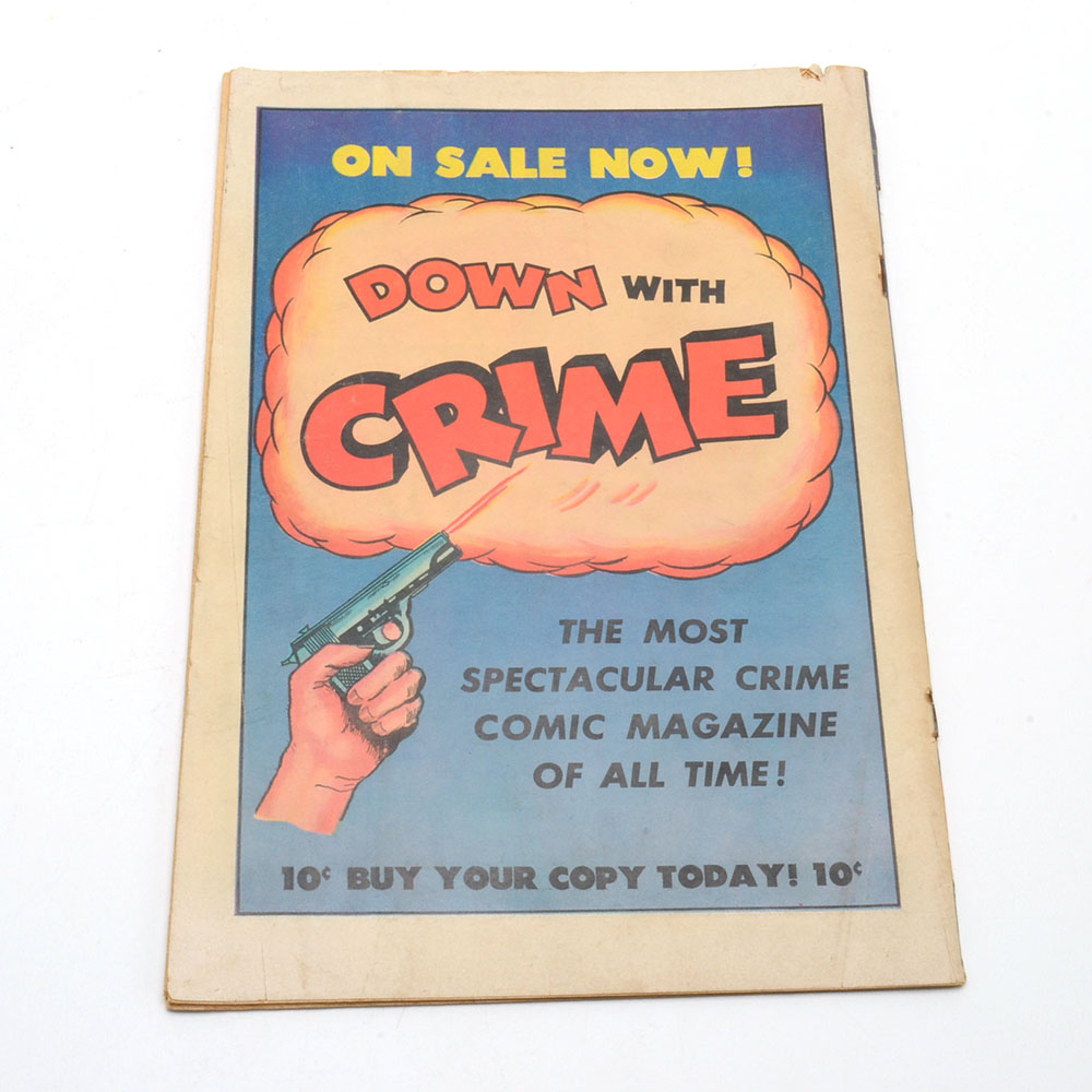 1951 Golden Age "This Magazine is Haunted" Horror Comic Book