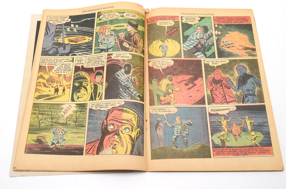 1951 Golden Age "This Magazine is Haunted" Horror Comic Book