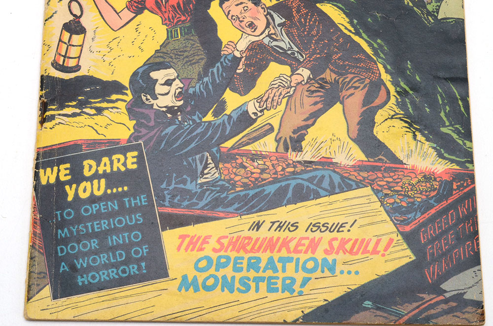 Golden Age "Chamber of Chills" Issue #5 Horror-Themed Comic Book