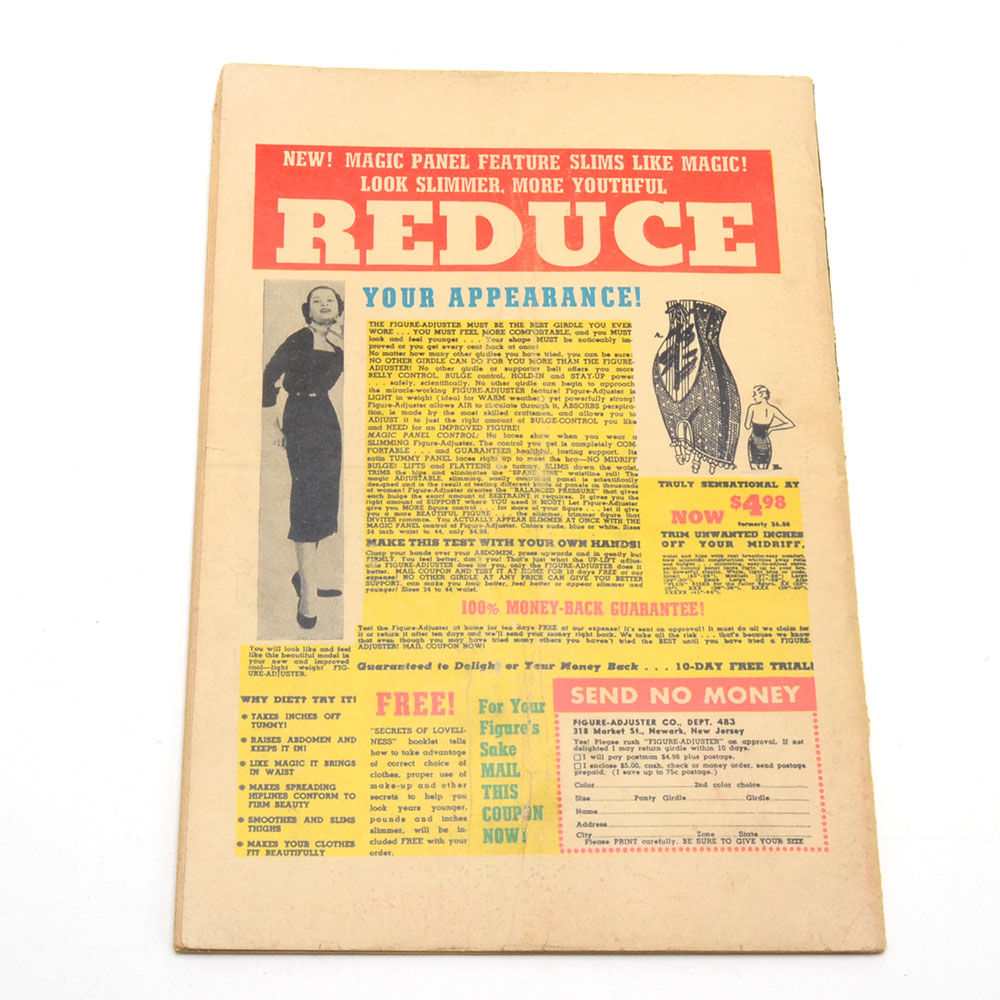 Golden Age "Chamber of Chills" Issue #5 Horror-Themed Comic Book