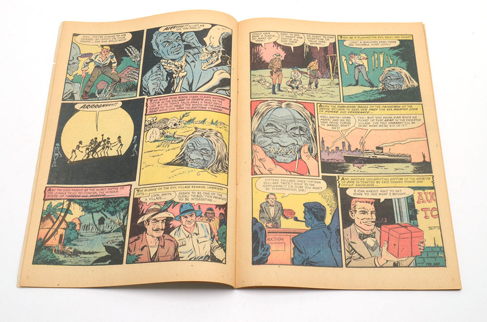 Golden Age "Chamber of Chills" Issue #5 Horror-Themed Comic Book