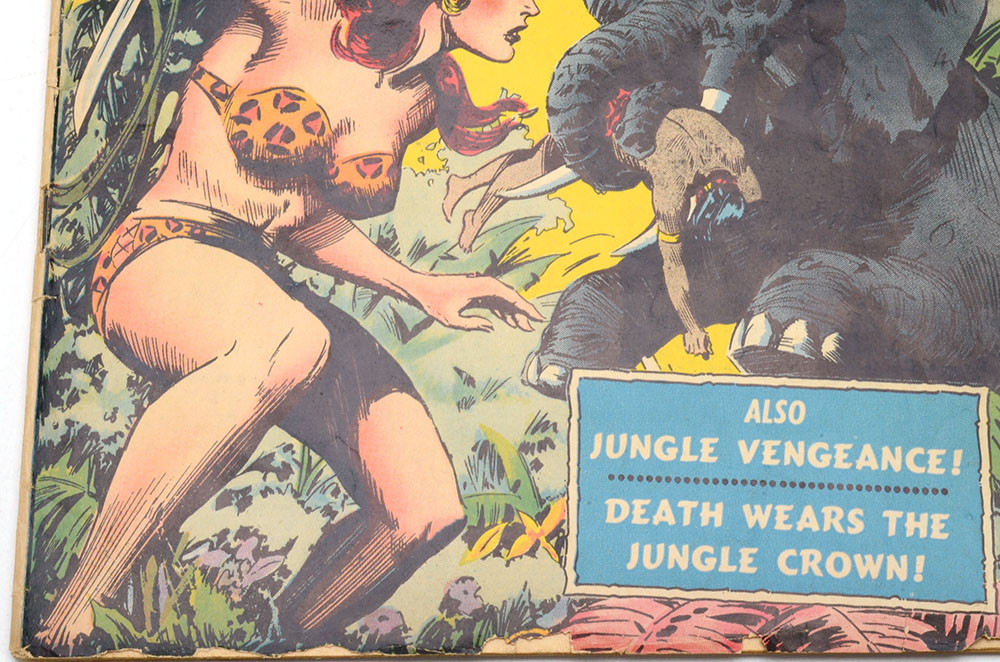 Golden Age "White Princess of the Jungle" Issue #2 Comic Book