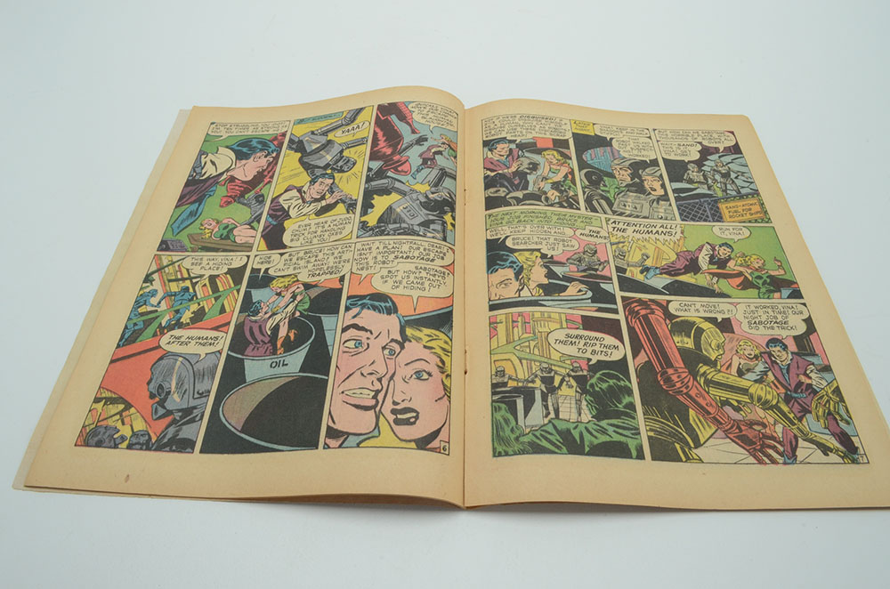 1951 Golden Age "Weird Thrillers" Issue #1 Horror Comic Book