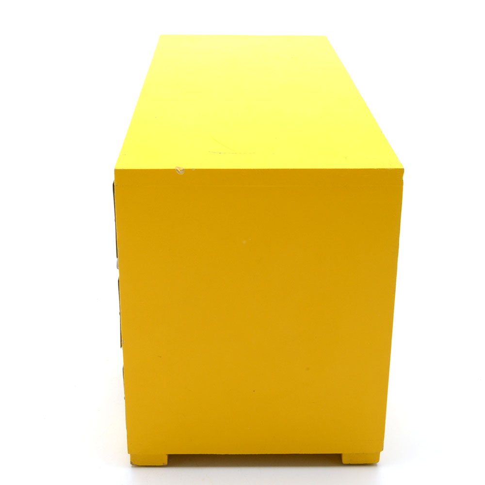 Vintage Yellow Dresser-Top Box