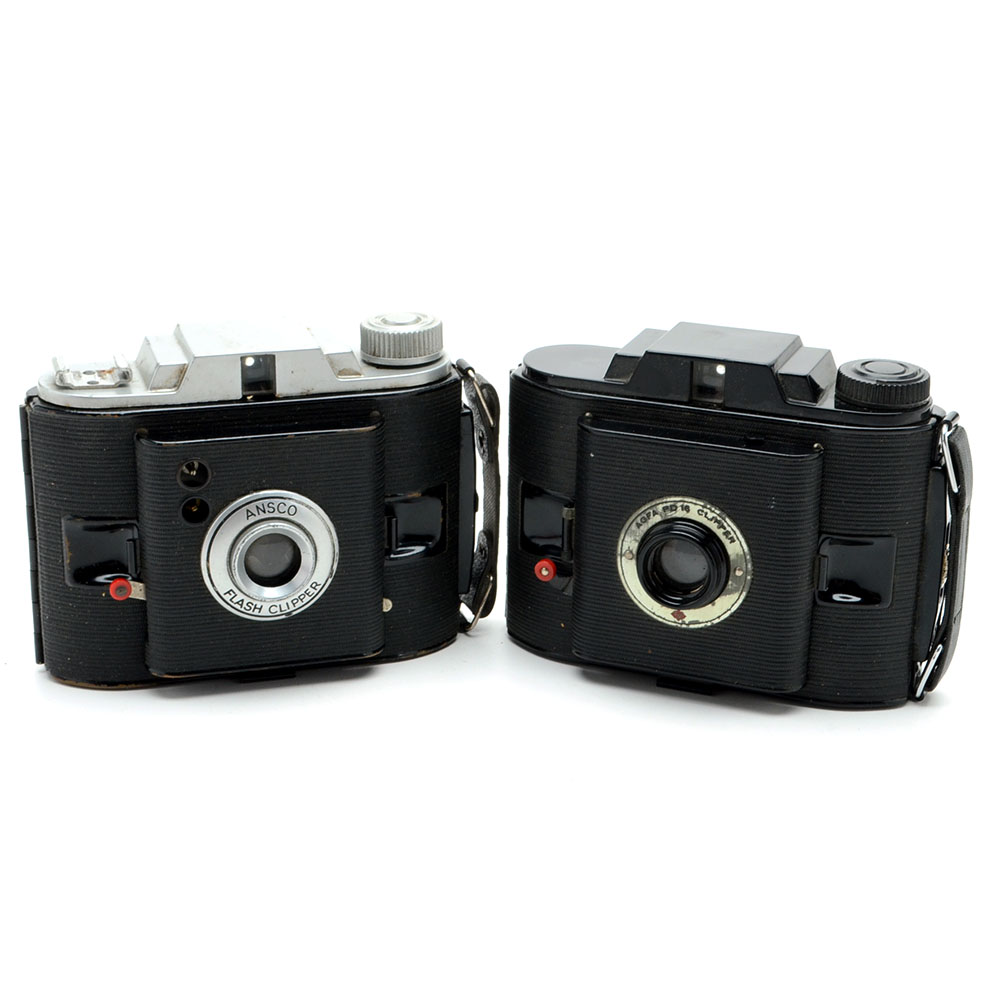 Ansco Flash Clipper and AGFA Clipper