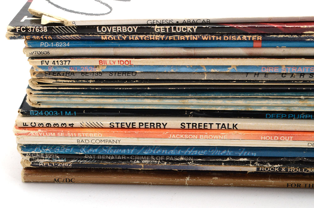 AC/DC, Van Halen, Genesis, Skynyrd, Billy Idol and Other LPs