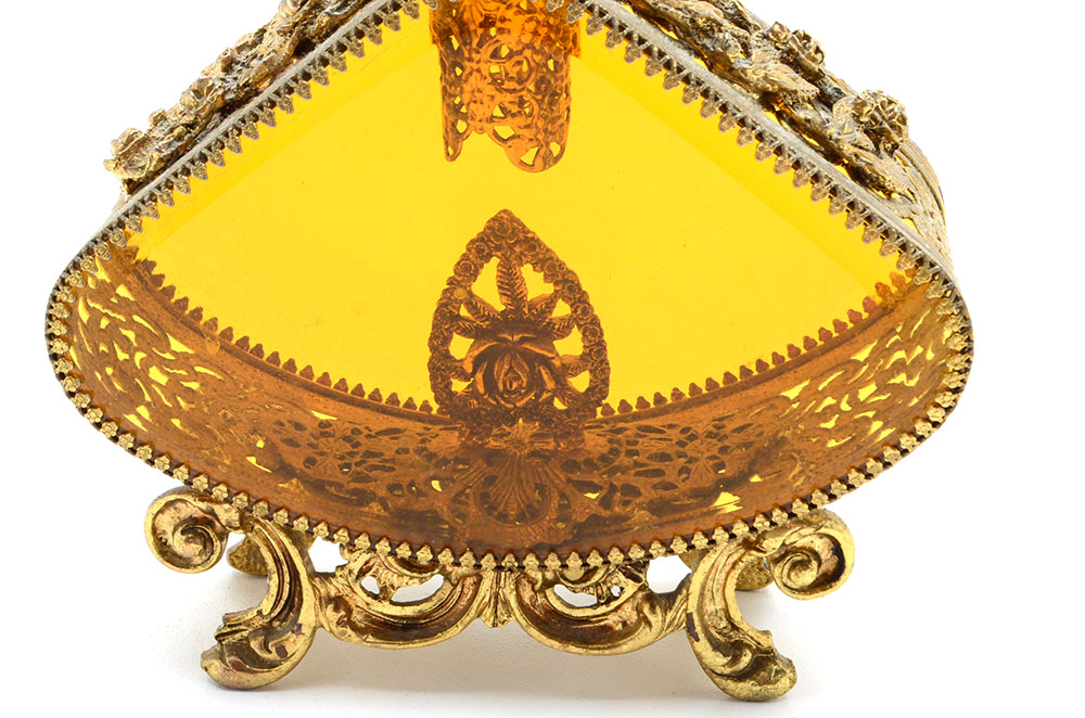 Vintage Hollywood Regency Style Perfume Bottle Holder