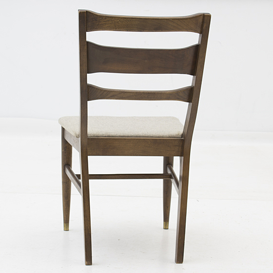 Mid Century Modern Walnut Side Chairs