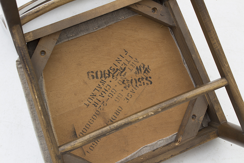 Mid Century Modern Walnut Side Chairs