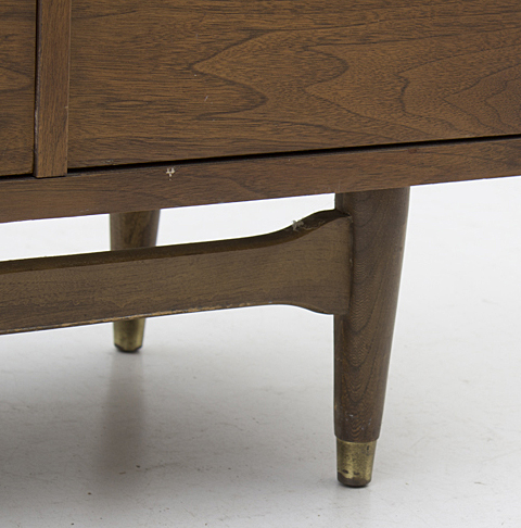 Mid Century Modern Walnut Credenza