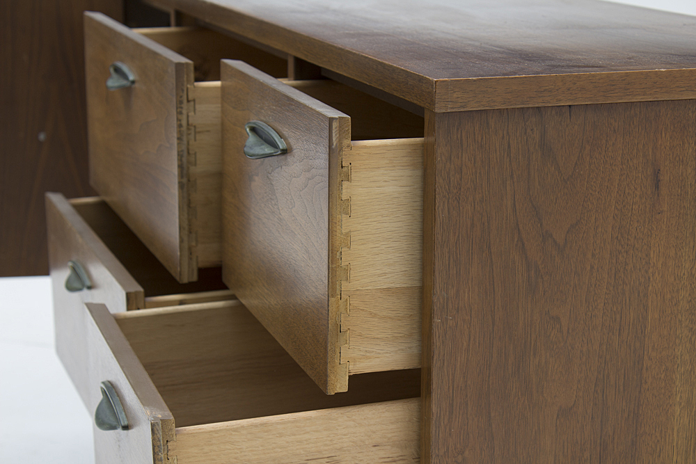 Mid Century Modern Walnut Credenza