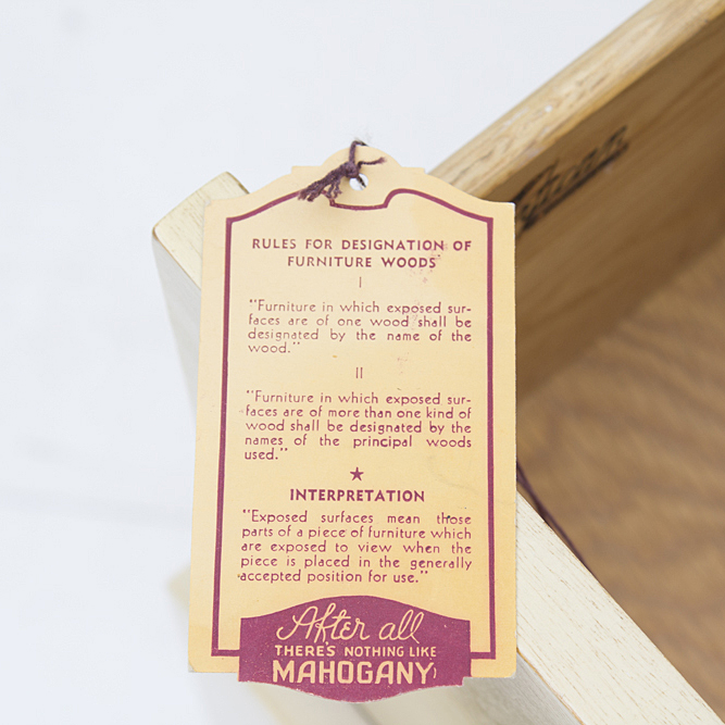 Mid-Century American of Martinsville Blonde Dresser