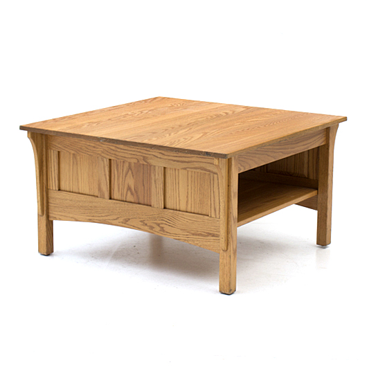 Blonde Oak Coffee Table