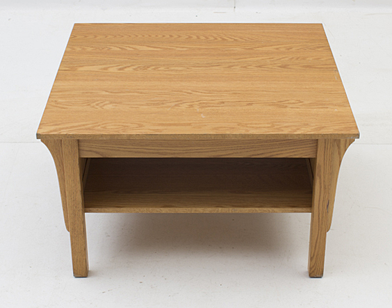 Blonde Oak Coffee Table