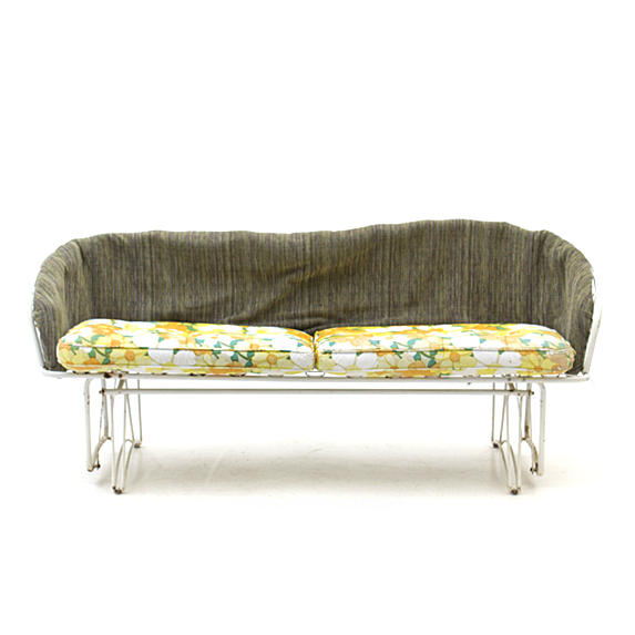 Vintage Outdoor Glider Bench