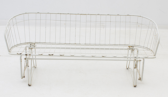 Vintage Outdoor Glider Bench