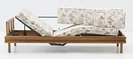 Mid-Century Convertible Sofa / Chaise