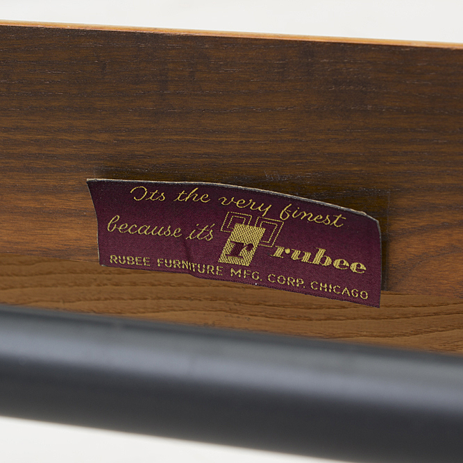 Mid-Century Convertible Sofa / Chaise