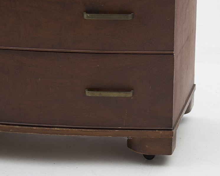 Walnut Eight Drawer Dresser