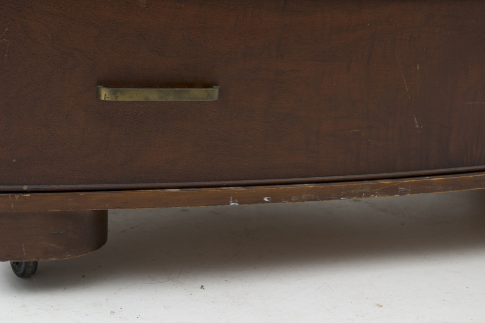 Walnut Eight Drawer Dresser