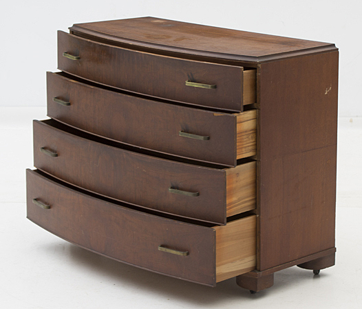 Walnut Eight Drawer Dresser