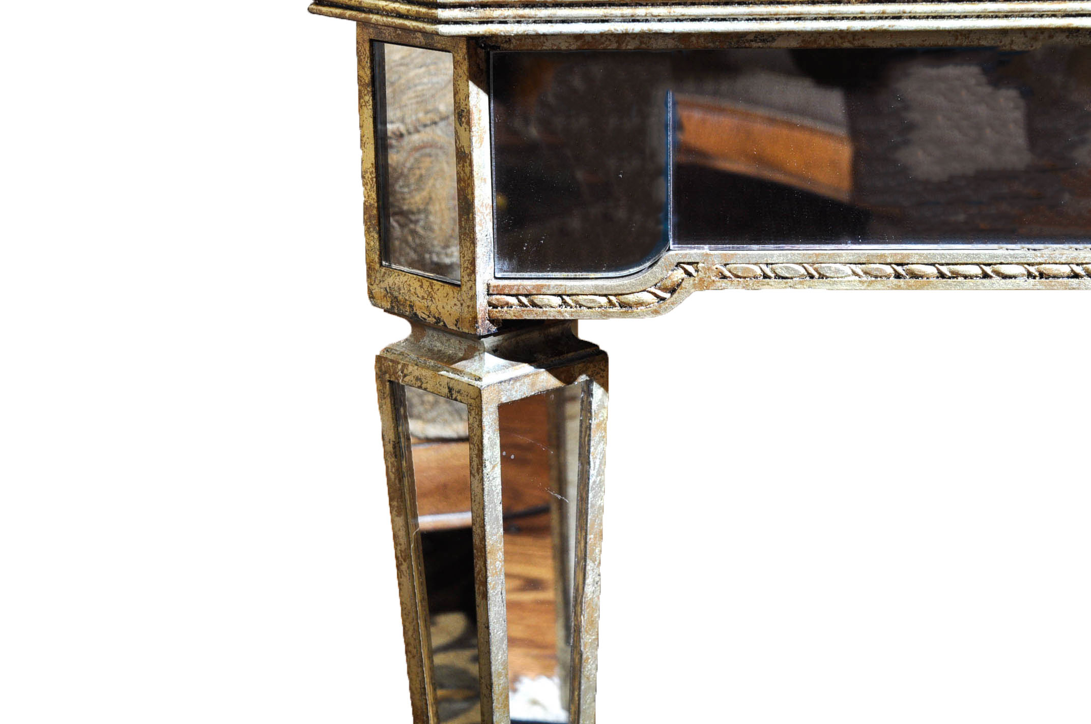 Mirrored Side Table