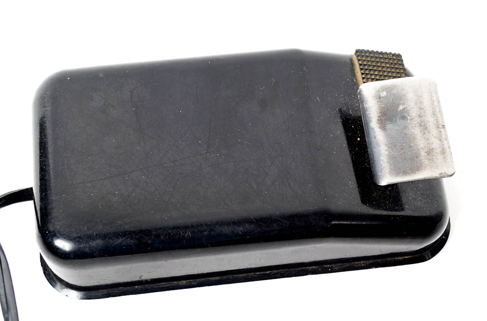 Vintage Necchi Sewing Machine with Case and Supplies