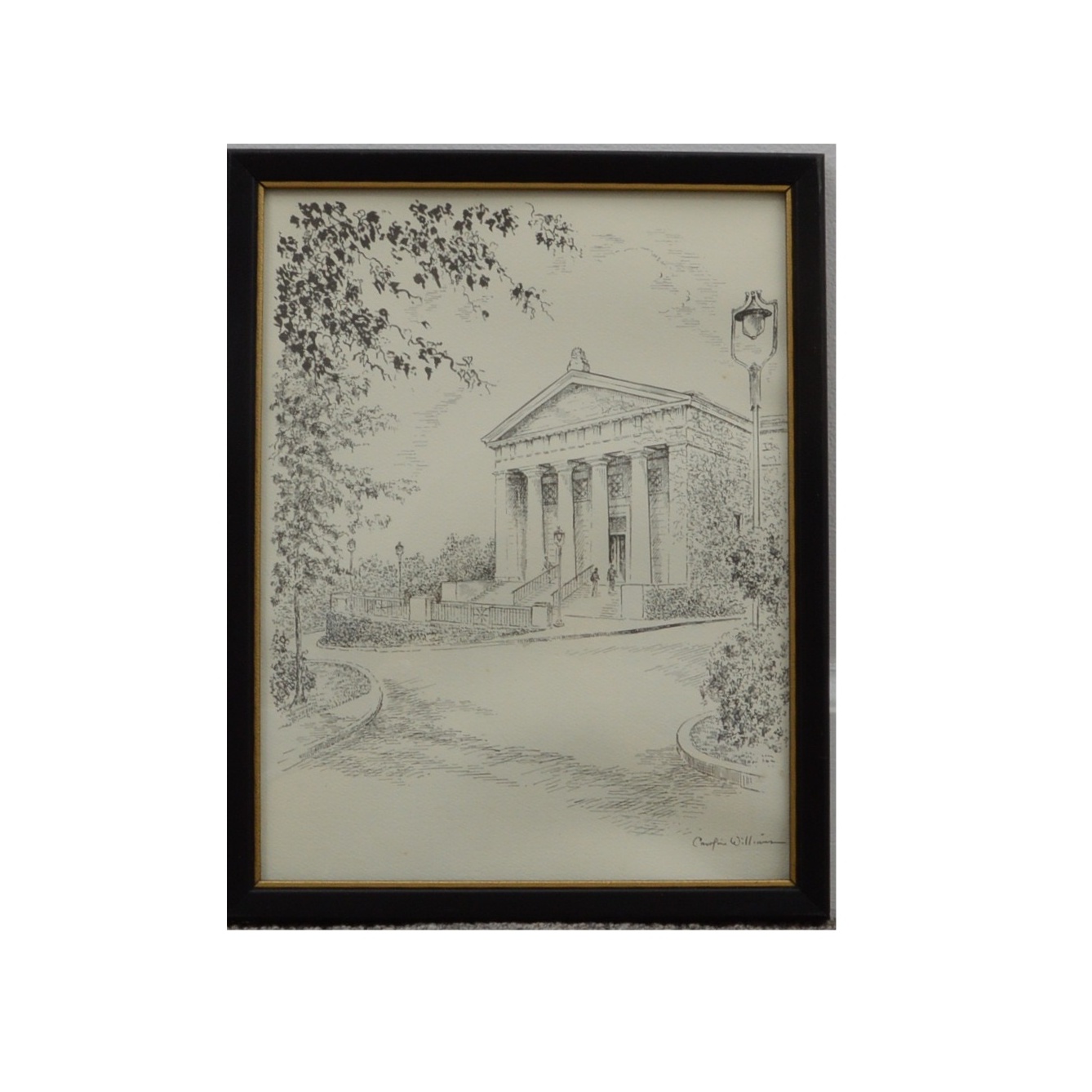 Caroline Williams Etching