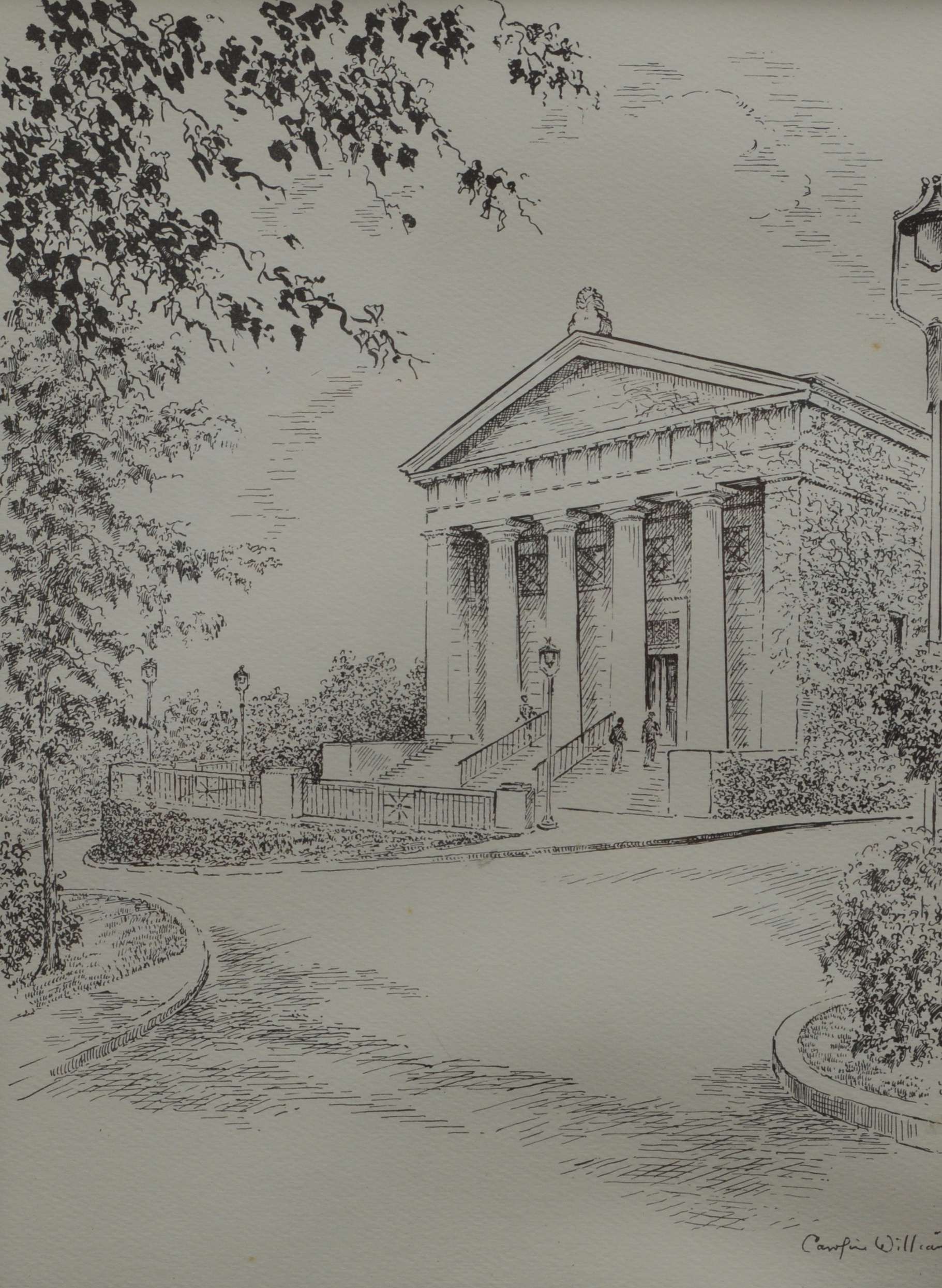 Caroline Williams Etching