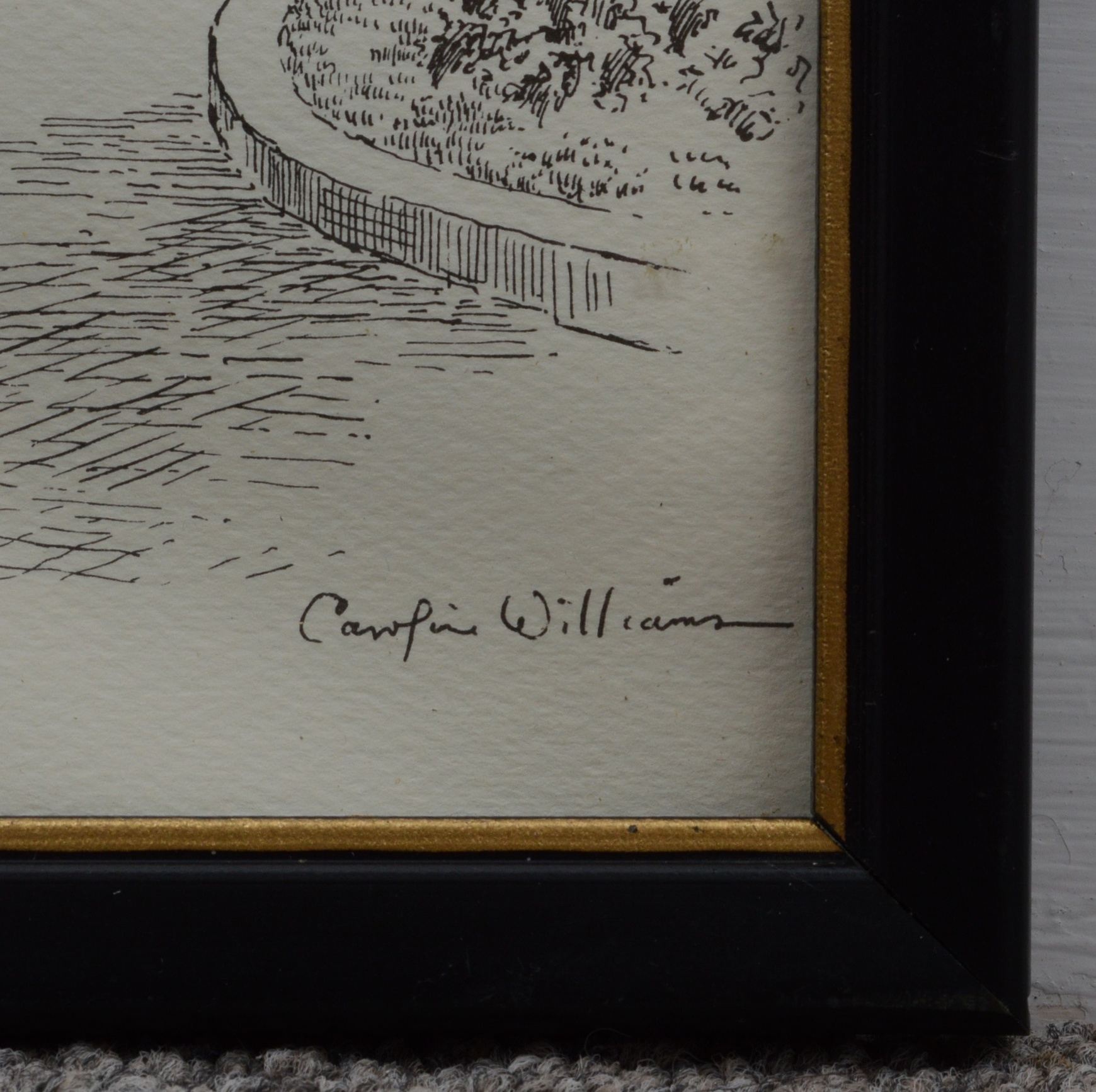 Caroline Williams Etching