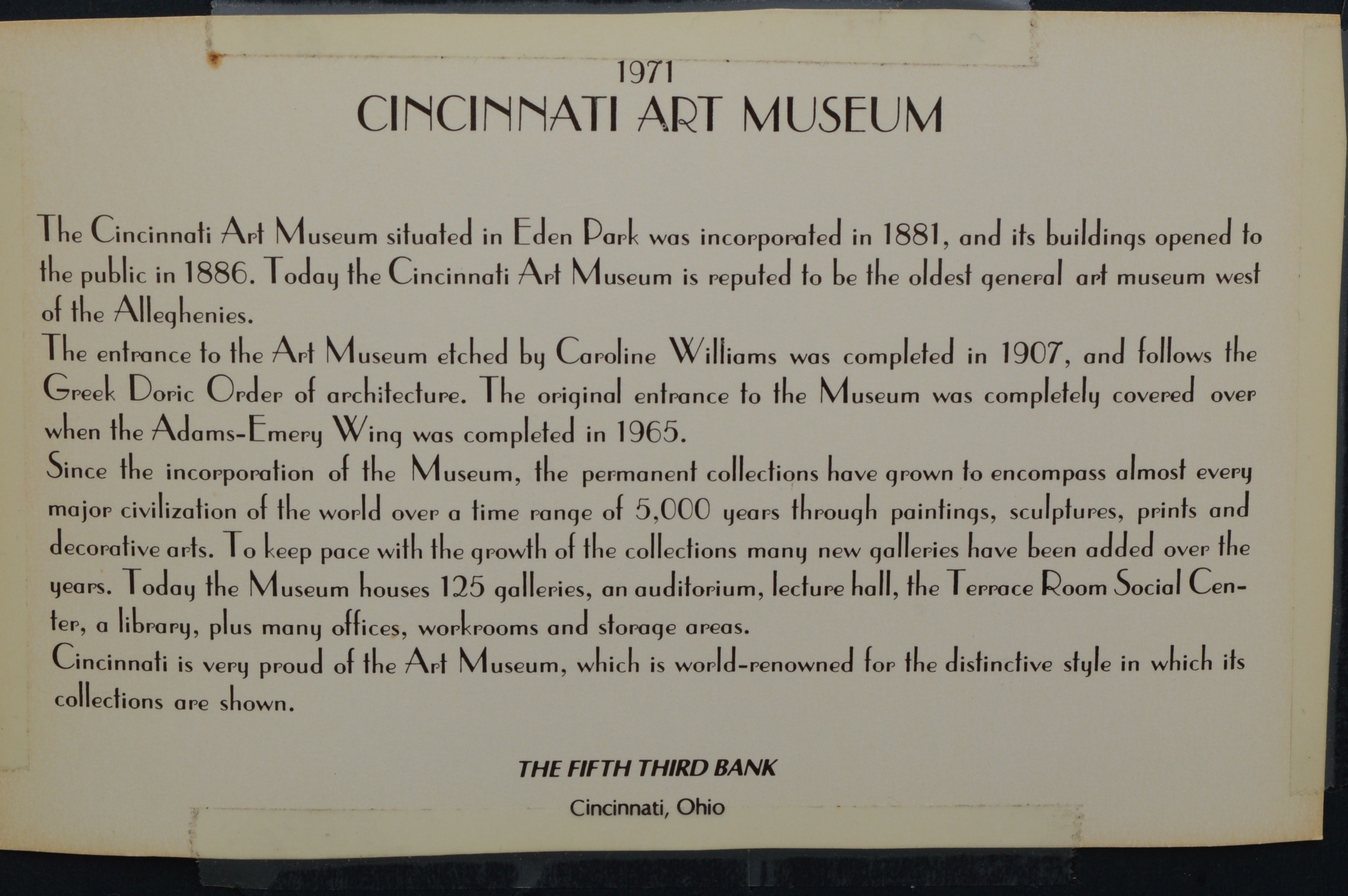 Caroline Williams Etching