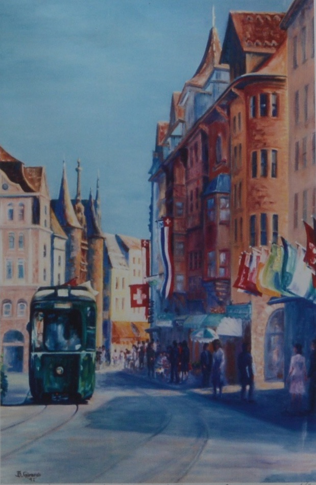 Signed Limited Edition Offset Lithograph By Barbara A. Girardi