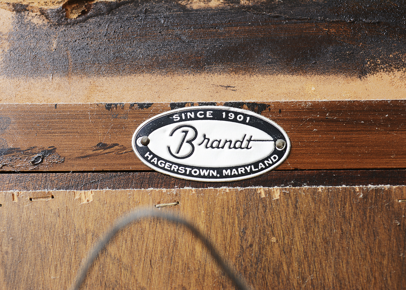 Wooden Hall Cabinet and Wall Mirror