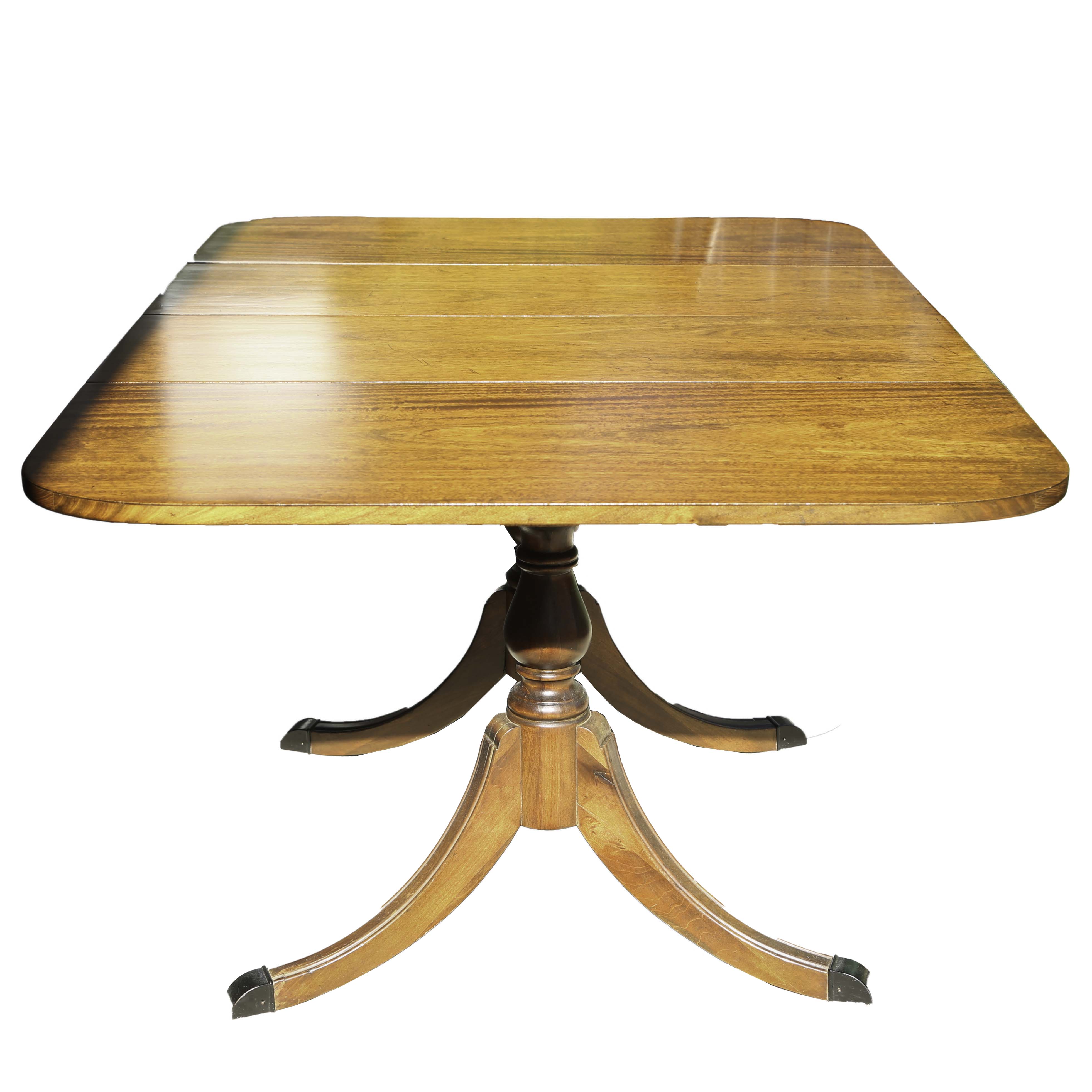 Duncan Phyfe Style Drop Leaf Table
