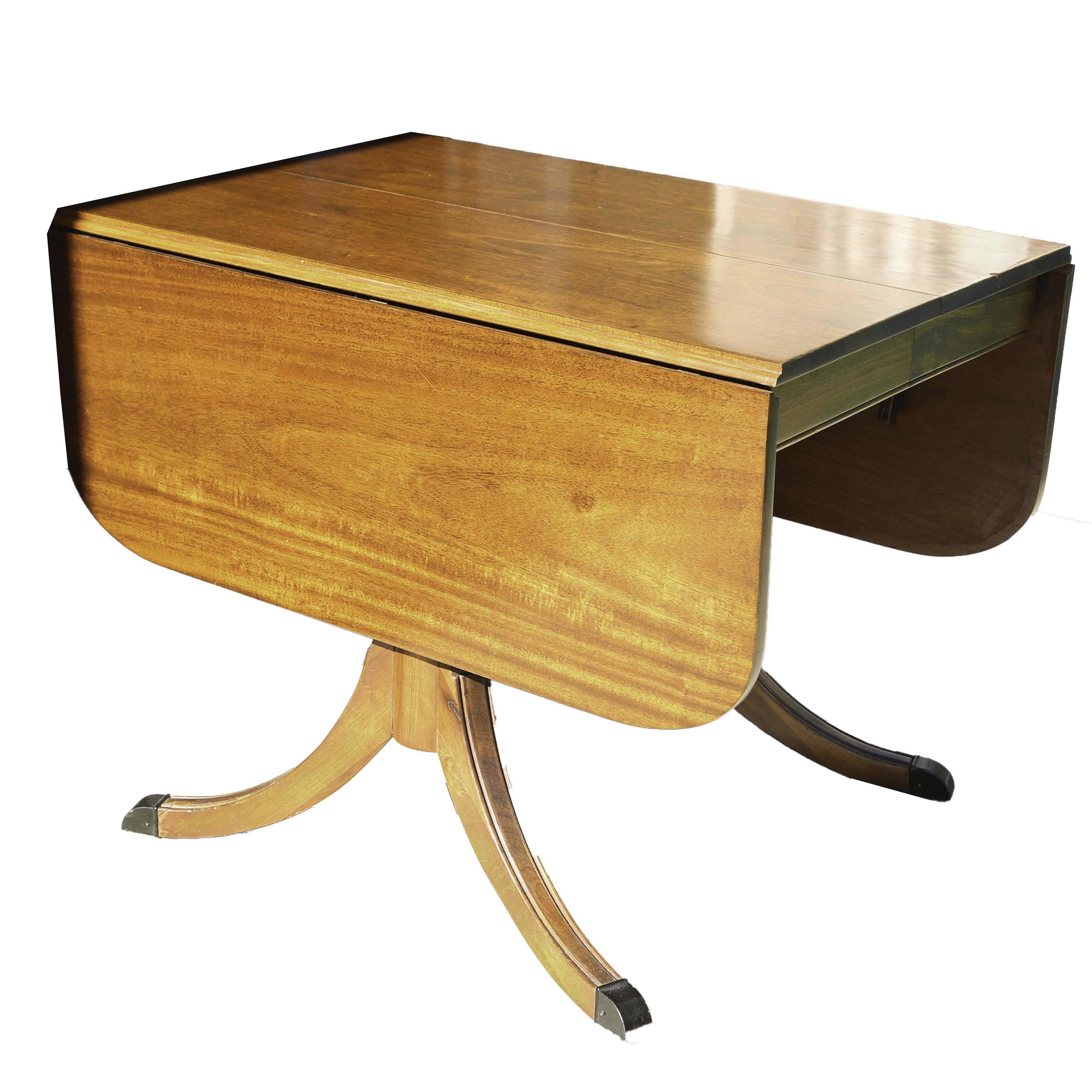 Duncan Phyfe Style Drop Leaf Table