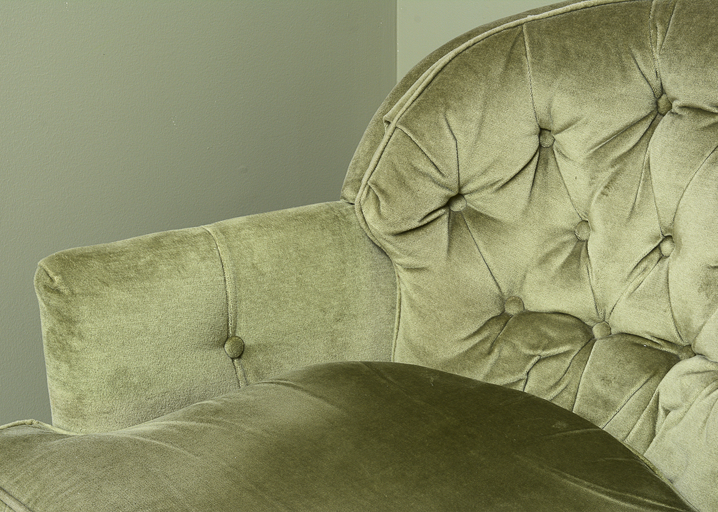 Vintage Norwalk Upholstered Swivel Rocker Armchair