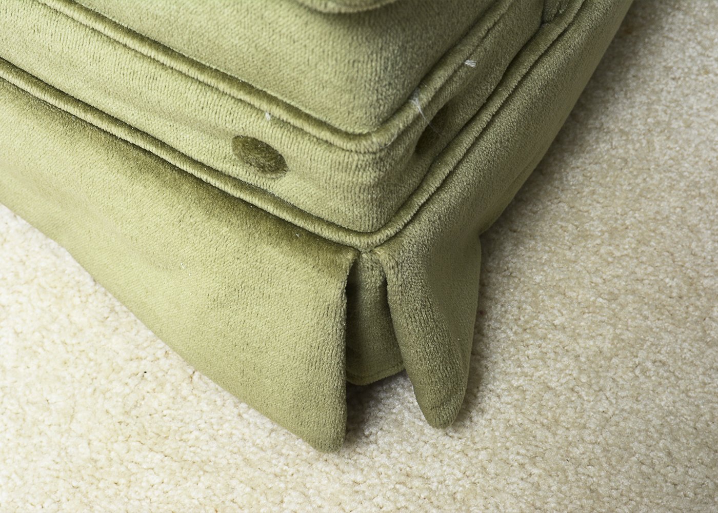 Vintage Norwalk Upholstered Swivel Rocker Armchair