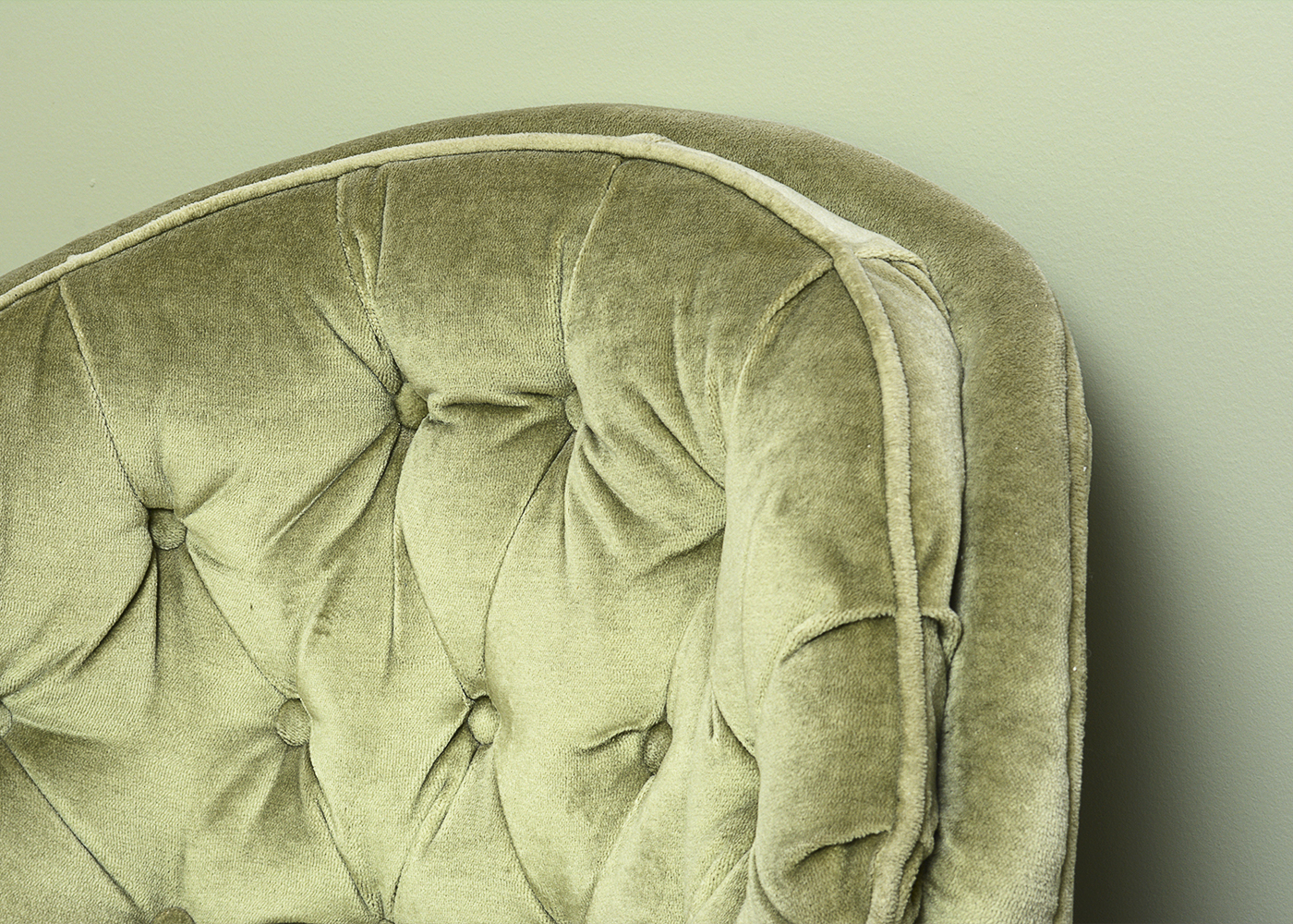 Vintage Norwalk Upholstered Swivel Rocker Armchair