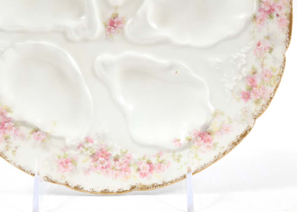 Vintage Haviland Limoges Oyster Plates