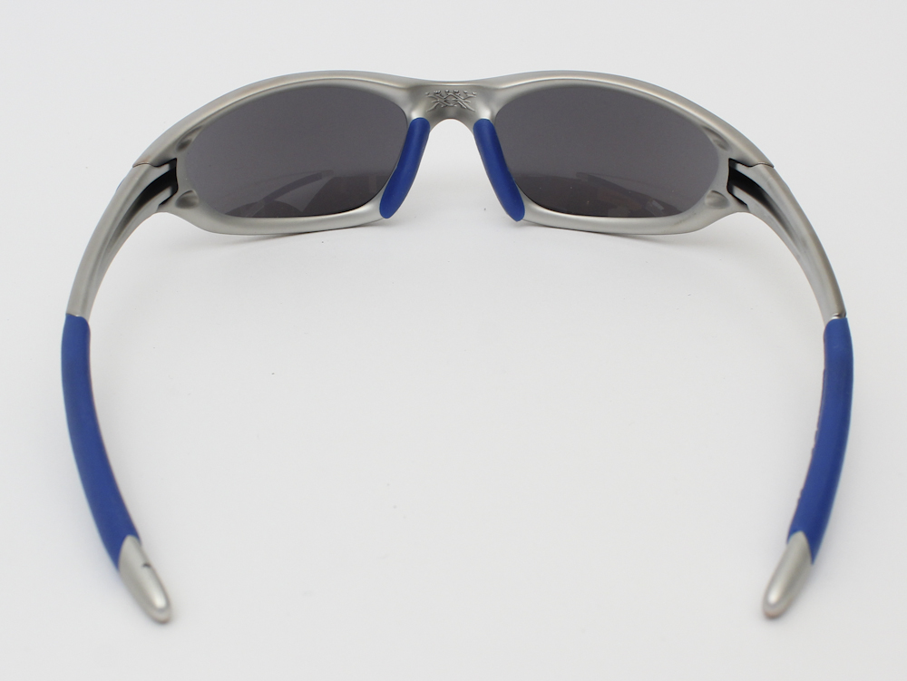 Oakley XX Silver and Ice Blue Sunglasses