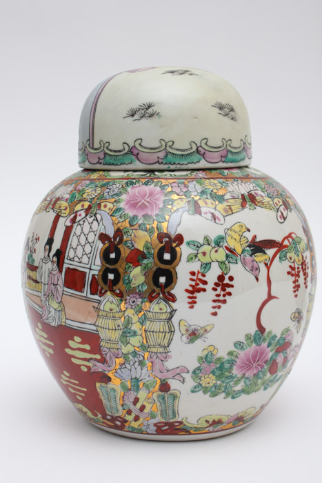 Set of Japanese Porcelain Ginger Jars