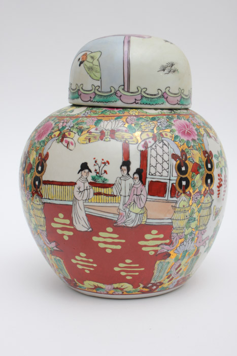 Set of Japanese Porcelain Ginger Jars