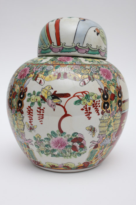 Set of Japanese Porcelain Ginger Jars