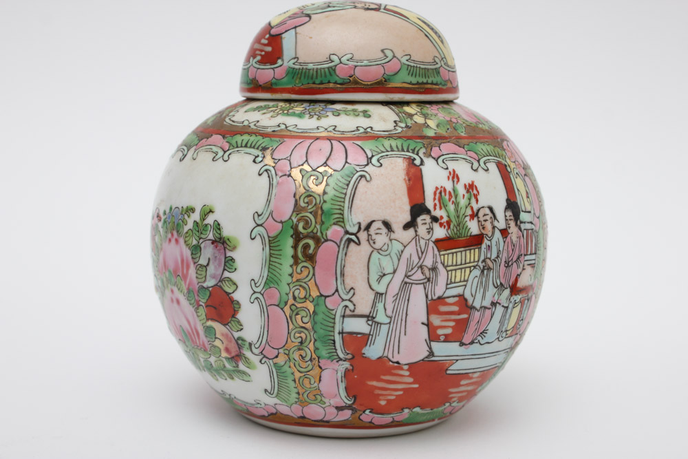 Set of Japanese Porcelain Ginger Jars