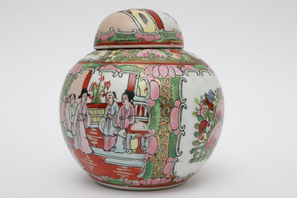 Set of Japanese Porcelain Ginger Jars