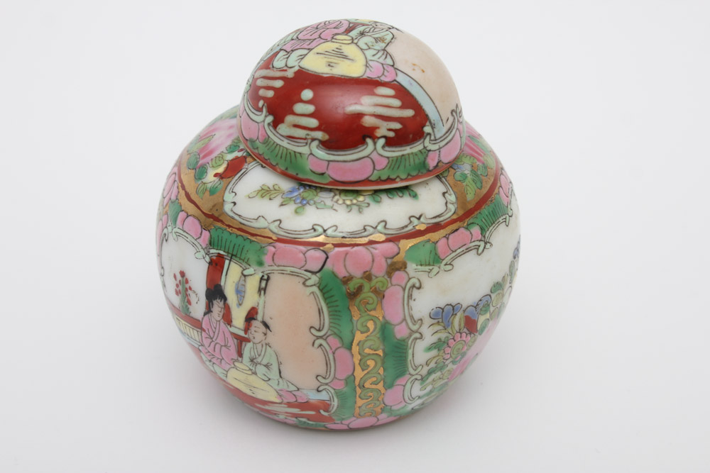 Set of Japanese Porcelain Ginger Jars